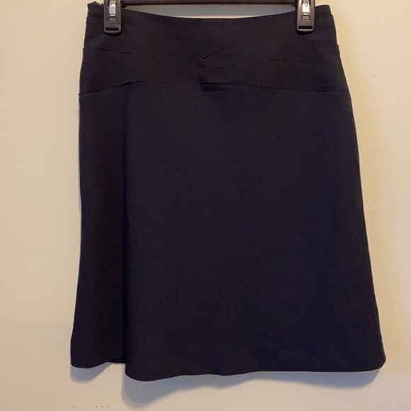 Pablo Gerard Darel | Navy MIDI 100% Polyester Skirt - Picture 3 of 7
